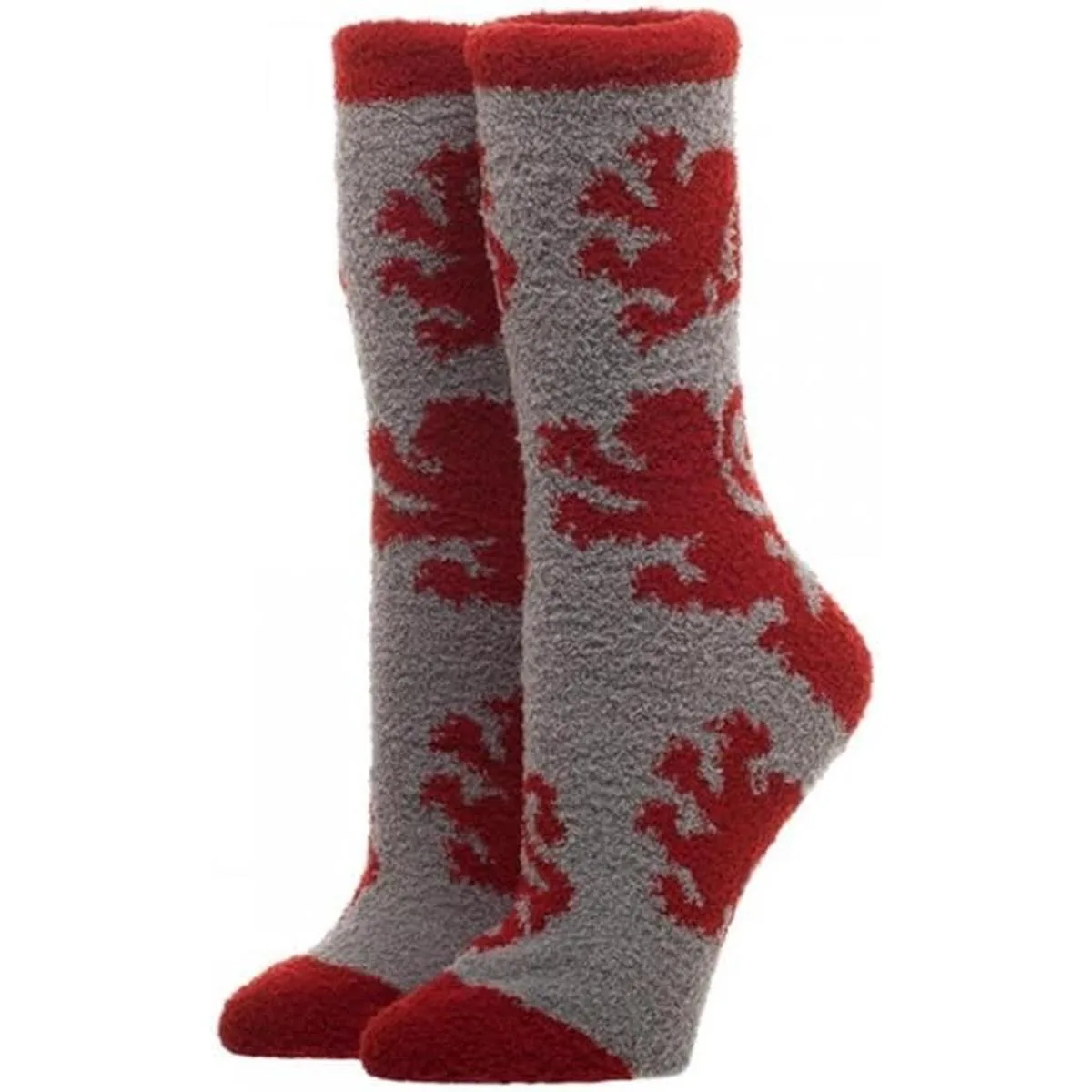 Harry Potter Gryffindor Calcetines peludos con logotipo_1