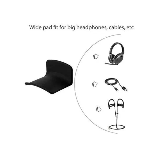 Neetto Soporte para colgar auriculares soporte adhesivo_4