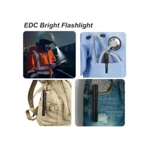 Tileon Linterna de bolígrafo 5 linternas LED con clip_2