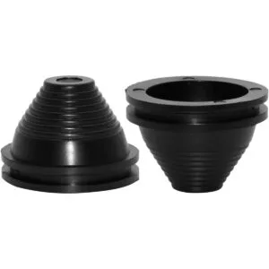 Flyshop Ojal negro de 2.362 in 238 pulgadas en forma de_1