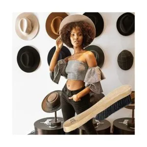 Atzi Hats Fedora Cepillo quitapelusas para sombreros de_7