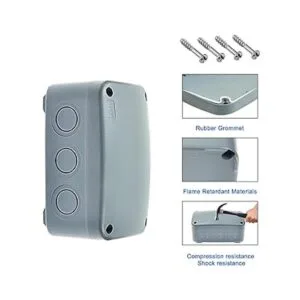 Nineleaf 1 paquete de caja de conexiones para exteriores_2
