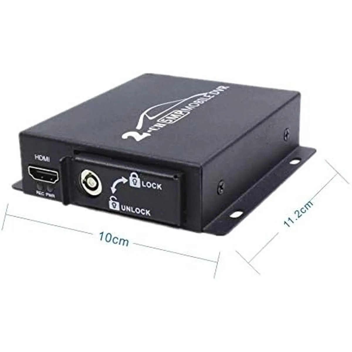 Mini AHD DVR 2 ch 1080P tamaño pequeño Mini grabadora de_3