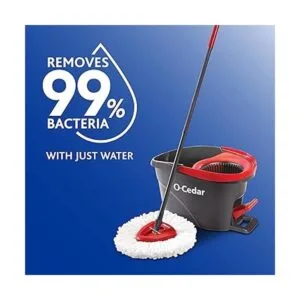 OCedar Easy Wring Trapeador y balde con 3 recambios_2