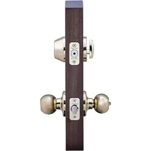 Copper Creek BKDB141PB Pomo de bola para puerta con llave_3