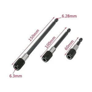 Eyech Juego de 3 brocas de extensión magnética de vástago_2