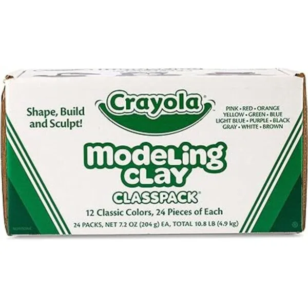 Crayola Arcilla modeladora para niños Classpack 24_3
