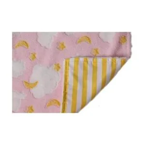 Rosa Nubes muñeca manta almohada_7