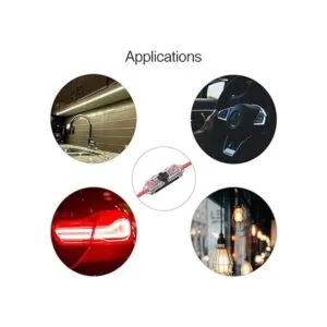 Brightfour Juego de 12 conectores de bajo voltaje I tap_6