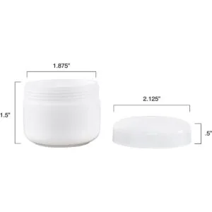 Stalwart 75STO2003 recipientes de plástico de 2 onzas 2 oz_2