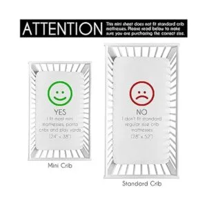 Sweet Jojo Designs Sábana bajera portátil para cuna_3