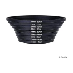 Step Up Juego de 9 anillos adaptadores de filtro para_5