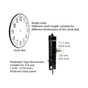 TIKROUND Youngtown 12888 original tipo péndulo movimiento_3