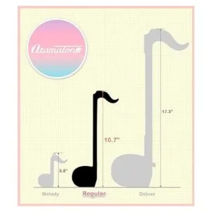 Otamatone Deluxe versión en inglés Blanco y negro_5