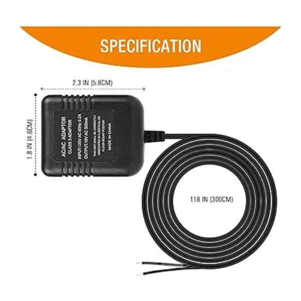 Adaptador de corriente fuente de alimentación para el_3