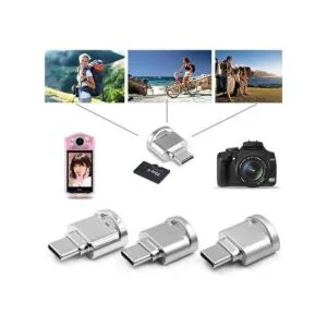 CY 2 piezas USB tipo C USBC a Micro SD SDXC TF lector de_6