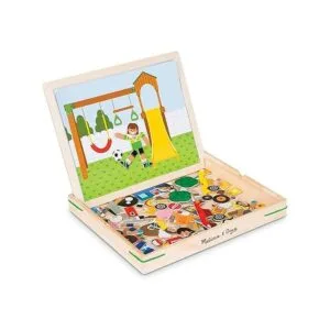 Melissa Doug Juego magnético de madera con imágenes_4