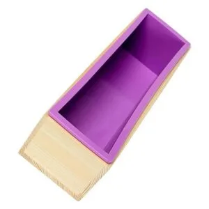 Ogrmar Molde de silicona para jabón rectangular flexible_3