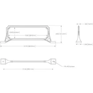 Architectural Mailboxes 3460B Placa de dirección_6