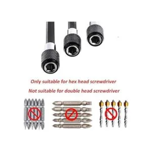 Eyech Juego de 3 brocas de extensión magnética de vástago_5