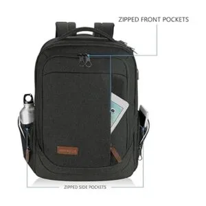 KROSER Mochila escolar para laptop impermeable tamaño_2