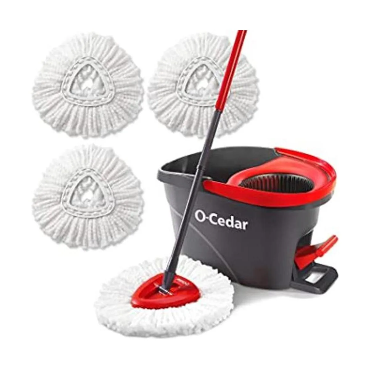 OCedar Easy Wring Trapeador y balde con 3 recambios_1