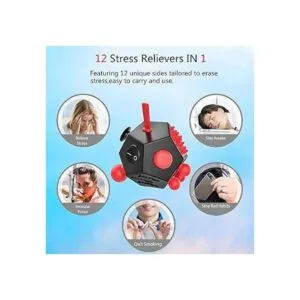 Cubo de 12 lados para la ansiedad cubo de juguetes para_6