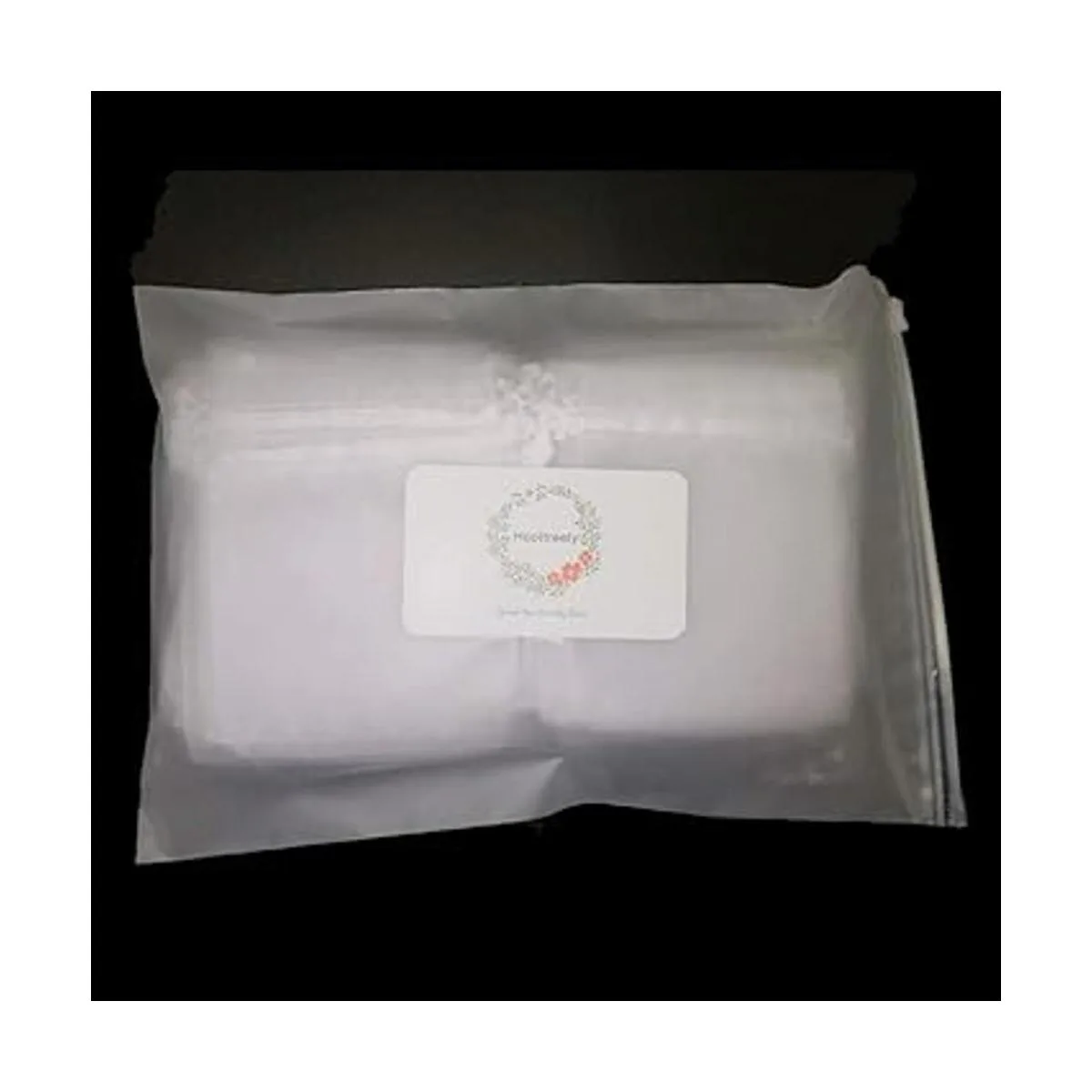Hopttreely 100 bolsas de organza transparente de alta_6