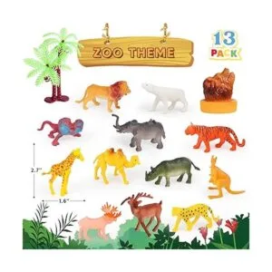 JOYIN 69 figuras de animales pequeños mini juguete de_3