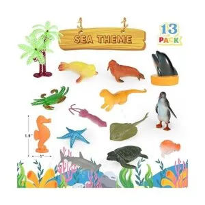 JOYIN 69 figuras de animales pequeños mini juguete de_5