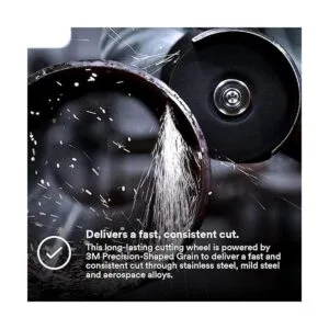 3M Rueda de corte plateada Rueda de corte de metal tipo_5