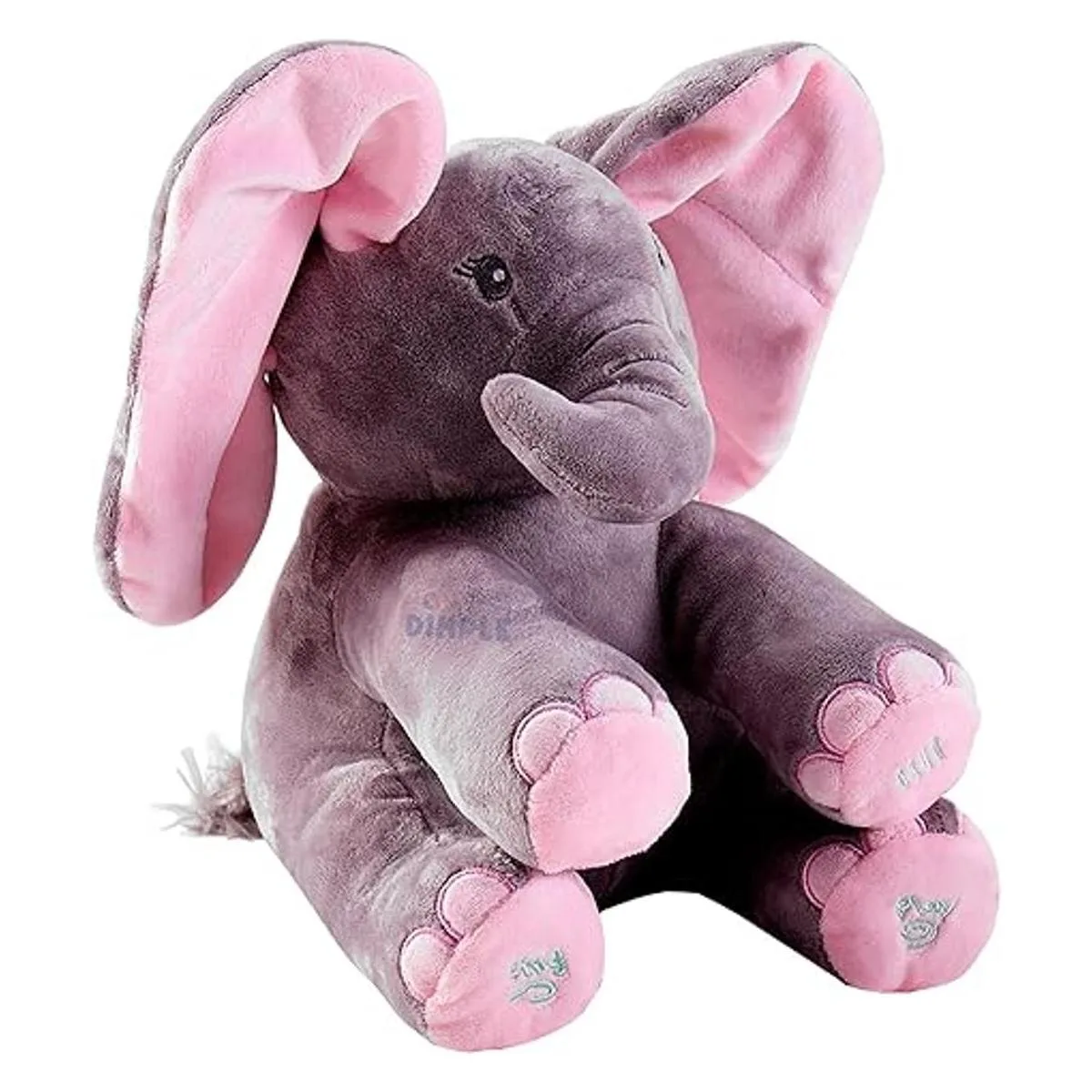 Dimple Kaia Baby Peluche animado de elefante cantante_3