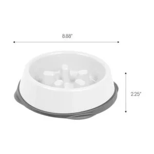 IRIS USA Cuenco antideslizante para perro con comedero_6