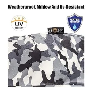 EL JEFE La cubierta del cabrestante de camuflaje de nieve_4