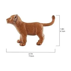 TOYMANY 11 figuras de animales de safari animales de_3