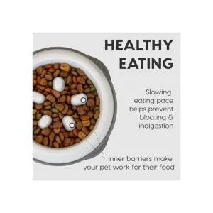 IRIS USA Cuenco antideslizante para perro con comedero_4