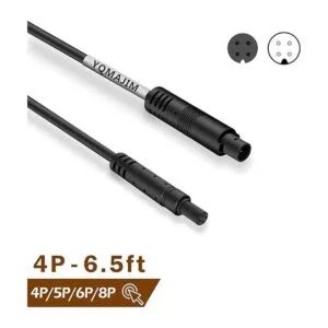 Cable de extensión de 4 pines de 6.5 pies para cámara de_4
