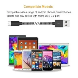 Gopala Cable micro USB para Android 6 unidades de 5 pies_6