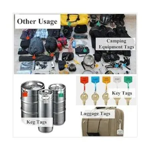 MrLabel Etiquetas de nailon de 234 pulgadas con cierre de_4