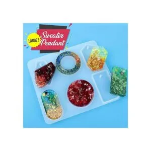 Paquete de 3 moldes de fundición de joyas moldes de_3