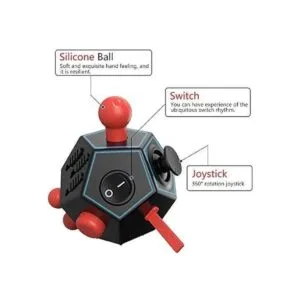 Cubo de 12 lados para la ansiedad cubo de juguetes para_4