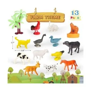 JOYIN 69 figuras de animales pequeños mini juguete de_6