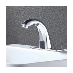 HHOOMMEE Grifo de lavabo de baño sin contacto con sensor_4