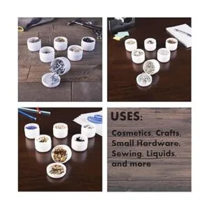 Stalwart 75STO2003 recipientes de plástico de 2 onzas 2 oz_3