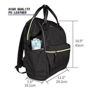 KROSER Mochila para computadora portátil repelente al_4