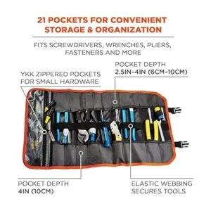 Arsenal 5873 Bolsa enrollable para llaves alto 14_3