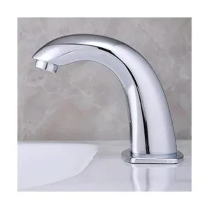 HHOOMMEE Grifo de lavabo de baño sin contacto con sensor_5