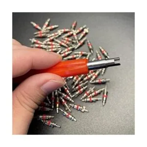 Removedor de núcleos de válvula con 100 piezas de repuesto_3