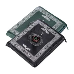 Islámica hitopin Prayer Mat de viaje con brújula Tamaño de_1