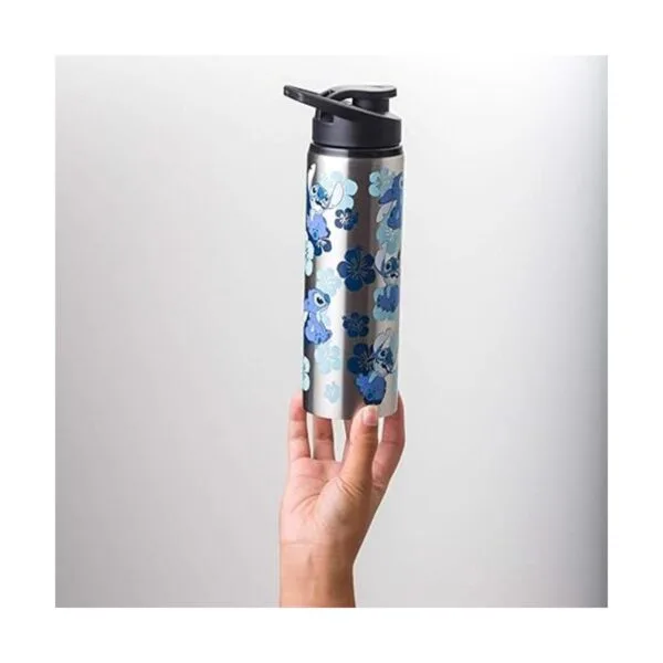 Silver Buffalo Botella de agua de Lilo y Stitch de Disney_6